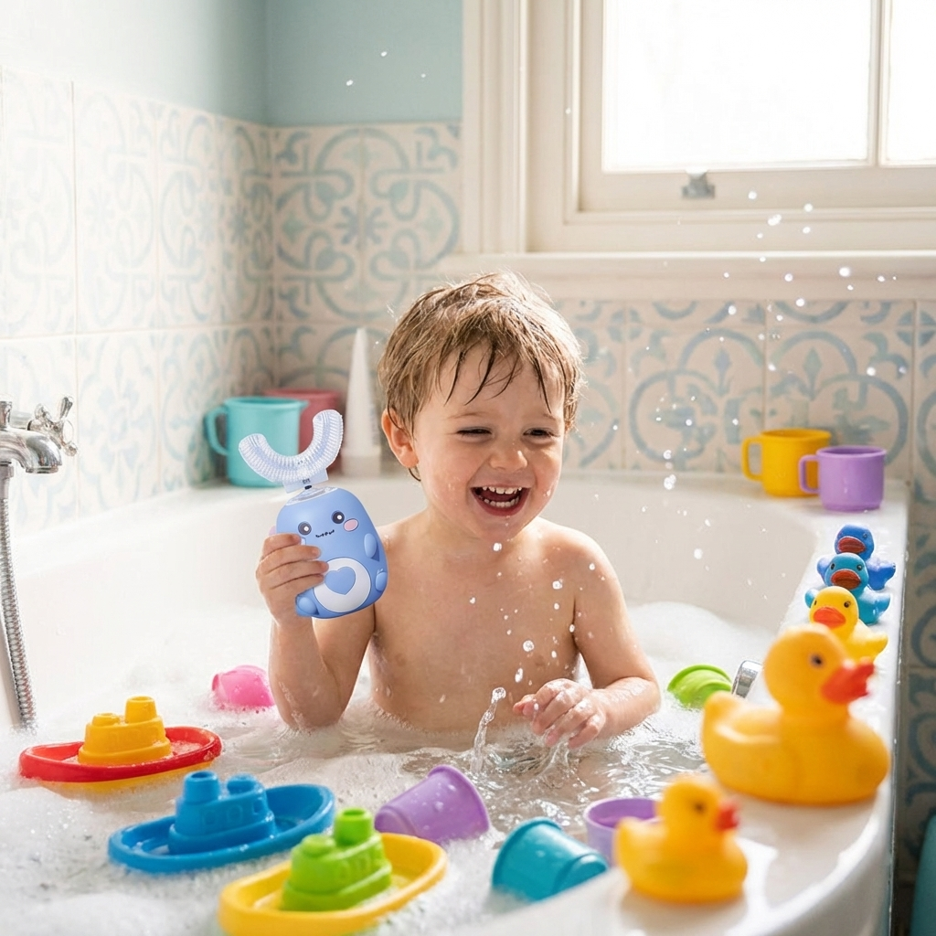 ChompChamp™ - The 60-Second Kids Sonic Toothbrush